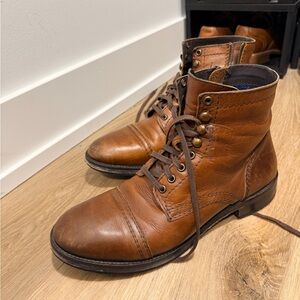 Steve Madden Tan Leather Men's Boots